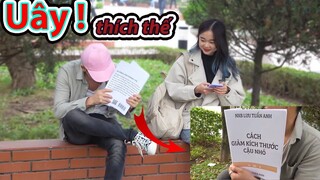 Cho Em Đọc Với - CẬU NHỎ CHIM NHỎ P2 | FUNNY BOOK COVER PRANK 2