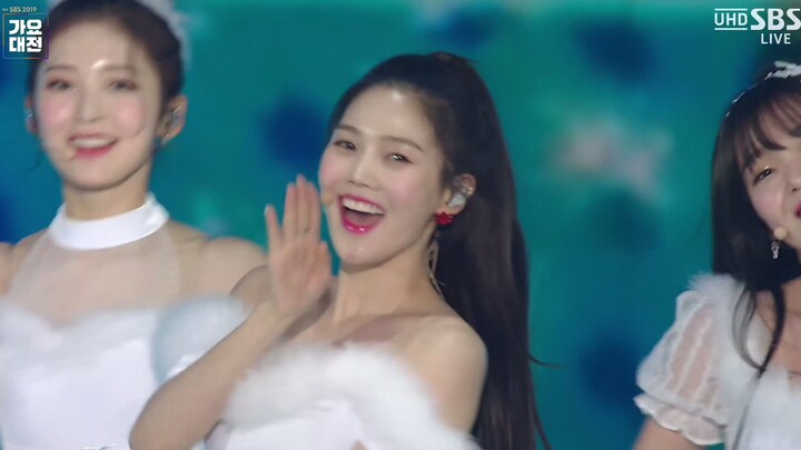 【4K LIVE】OH MY GIRL – BUNGEE (Fall in Love) (191225 SBS Gayo Daejun)