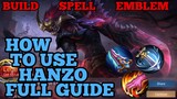 How to use Hanzo guide & best build mobile legends ml 2021