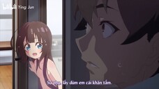 Sư phụ, lấy giùm em cái khăn tắm | Khoảnh khắc Anime