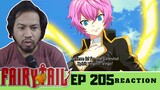 VIRGO? IS THAT YOU? | Fairy Tail Episode 205 [REACTION]