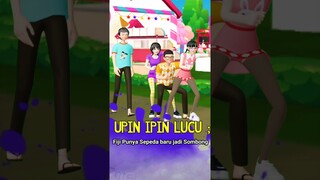 Fizi jadi sombong mentang mentang punya sepeda baru #upinipinlucu #ZEPETO #Rayyanalplay #shorts2024