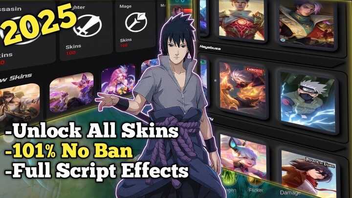 MLBB FREE SKIN LATEST UPDATE 2025 | LEGIT NO BANNED 101% | UNLOCK ALL SKINS INJECTOR | FULL TAGALOG