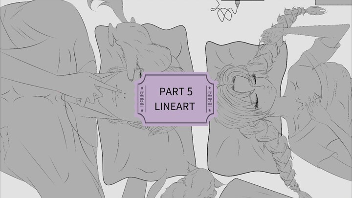 PART 5 Lineart to my oc