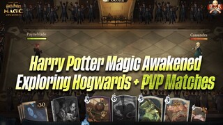 [Harry Potter: Magic Awakened] - Flying Around Hogwarts + PVP matches & Summoning! Got a LEGENDARY!