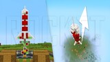 Cara Membuat Rocket Luar Angkasa - Minecraft Indonesia