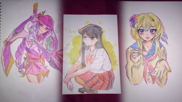 drawing Waifu 🥰 jilid 2 😋