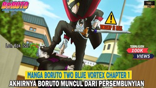 Cerita Lengkap Manga Boruto Two Blue Vortex CHapter 1 : Kedatangan Boruto Ke Konoha