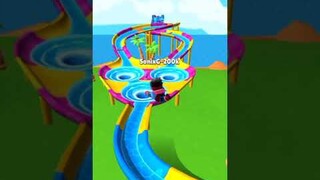 STUMBLE GUYS TAPI AKU PAKAI CHIT TERBANG TINGGI DI MAP SUPER SLIDE😱#shorts #stumbleguys