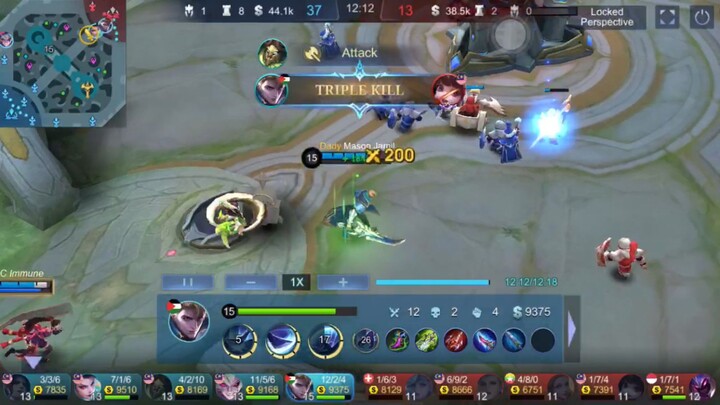 Alucard Triple Kill Make Enemy Give Up