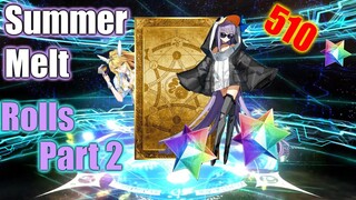 [FGO NA] Trying for NP5 Summer Melt - But more Bunnies than Penguins? | Summer 4 Lancer Melt Summons