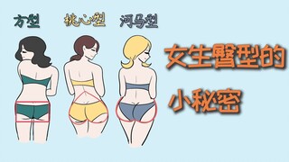 Bí mật nhỏ về hình dáng mông của con gái!