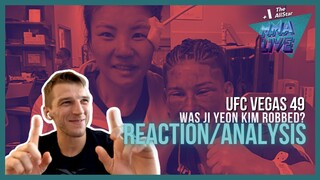 REACTION! Did Ji Yeon Kim get robbed in Priscila Cachoeira fight?