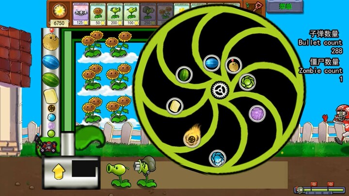 Da Vinci perpetual motion machine peas