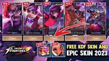 NEW KOF 2023! CLAIM YOUR FREE KOF SKIN AND EPIC SKIN + TOKEN DRAWS! NEW EVENT! | MOBILE LEGENDS 2023