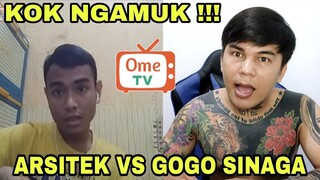 Arsitek ini ngamuk sama Gogo Sinaga karena kalah debat || Prank Ome TV