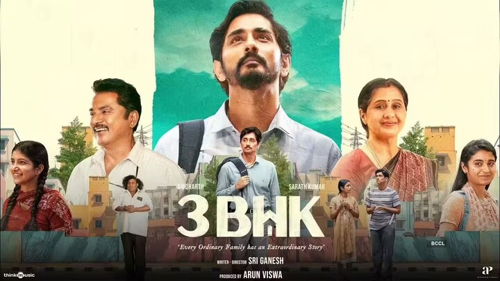 3BHK (2025) WEB-DL [Hindi (DD5.1) & Tamil] 4K 1080p 720p & 480p Dual Audio [x264/HEVC] | Full Movie