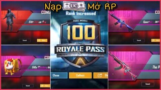 CHƠI LỚN NẠP UC MỞ RP, REVIEW RP SEASON 11 THEO KIỂU NHÀ NGHÈO || PUBG MOBILE