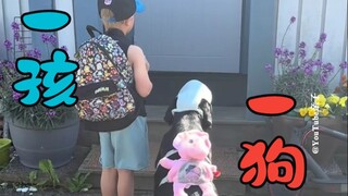 当你悄咪咪把孩子放到父母家门口时...😊