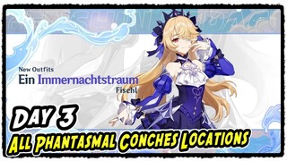 All Phantasmal Conches Locations DAY 3 in Resonating Visions | Genshin Impact 2.8