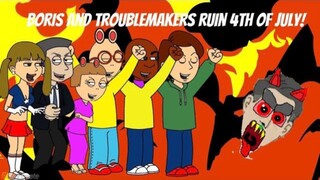 Boris, Little Bill, Arthur, D.W, Ken, and Stephanie ruin the 4th of July fireworks/Grounded BIG TIME