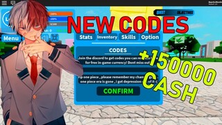 (+150000 CASH)New Codes ! | Boku No Roblox: Remastered | Roblox MHA Game