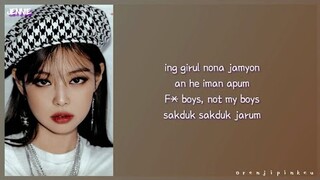 How To Rap: BLACKPINK - Pretty Savage Jennie part [With Simplified Easy Lyrics]
