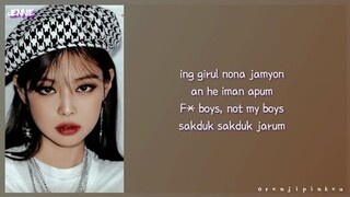 How To Rap: BLACKPINK - Pretty Savage Jennie part [With Simplified Easy Lyrics]