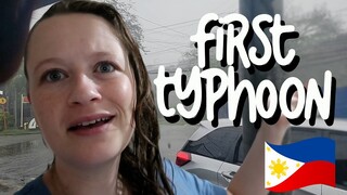 Our FIRST Typhoon in the Philippines | Typhoon Paeng