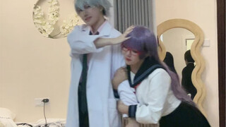 [Gintama cosplay group portrait]