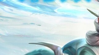 Preview of the new skin for the Year of the Rabbit [Mountains and Seas Blue Waves]! Xiaoluchuangren 