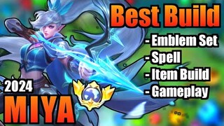 MIYA BEST BUILD 2024 | TOP 1 GLOBAL MIYA BUILD | MIYA - MOBILE LEGENDS | MLBB (Part 2)