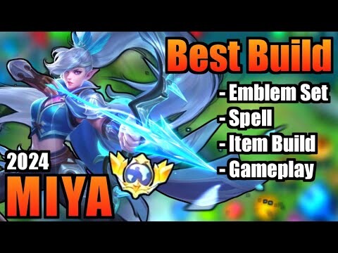 MIYA BEST BUILD 2024 | TOP 1 GLOBAL MIYA BUILD | MIYA - MOBILE LEGENDS | MLBB (Part 2)