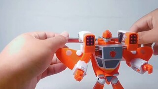 [Các loại robot khác nhau]⚡⚡Lốc xoáy/Sét/Bạc Máy bay trực thăng năng lượng chung của Thành phố biến 
