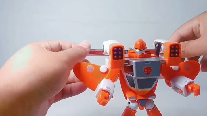 [Beast Transformer]⚡⚡Tornado/Lightning/Silver General Energy City Helicopter 6.5 inches movable tran