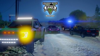 KEJADIAN TIDAK TERDUGA !! WE AND POLICE !! (PART 2) - GTA V ROLEPLAY INDONESIA