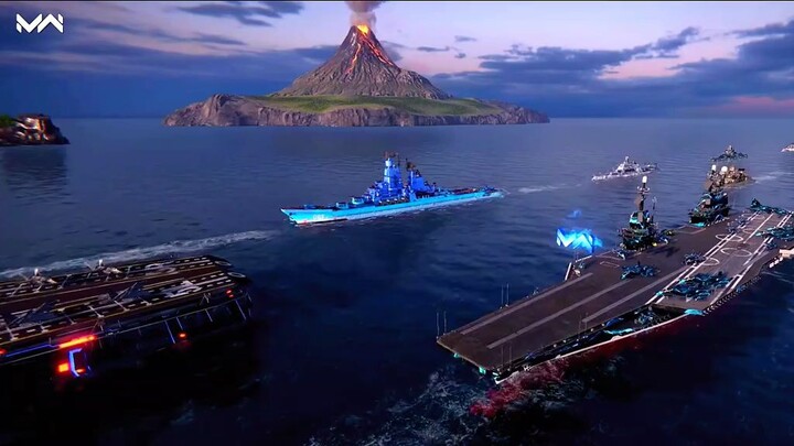 Cinematic modern warships (MW)