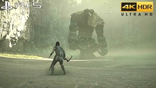 Shadow of the Colossus (PS5) 4K 60FPS HDR Gameplay