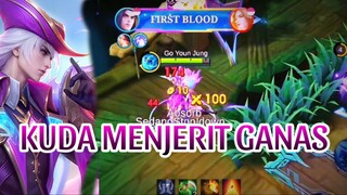 KUDA MENJERIT GANAS