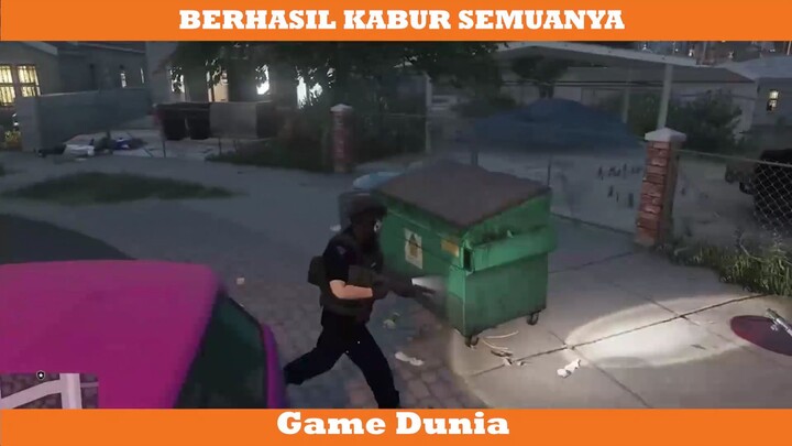 BERHASIL KABUR SEMUANYA