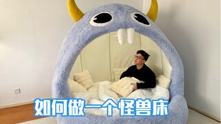 Cách làm giường quái vật siêu an toàn tại nhà.