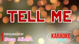 Tell Me - Joey Albert | Karaoke Version |🎼📀▶️