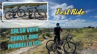 Unang Ride  ng aking Gravel Bike Salsa Vaya featuring Pinarello FCX