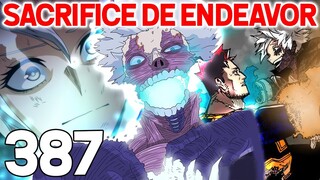 MY HERO ACADEMIA 387 - LE SACRIFICE DE ENDEAVOR FACE A DABI ! L'ÉVOLUTION DES ALTERS | REVIEW MANGA