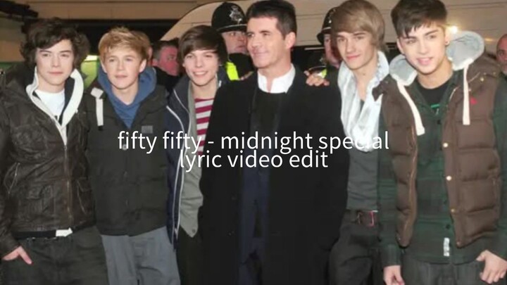 Fifty Fifty - 'Midnight Special' (Lyric video edit)
