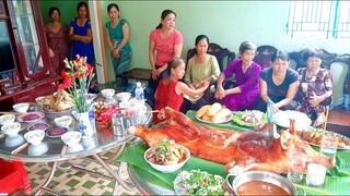 Đám thôi nôi cháu KIM CHI || việt miền tây