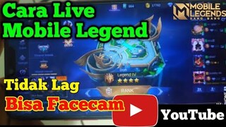 cara live game Mobile legends di youtube tanpa aplikasi