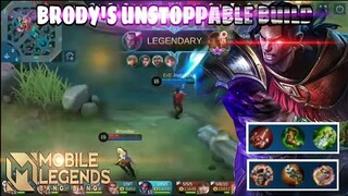 Mobile Legends: Unstoppable Brody's Build Top Global