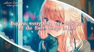 Nightcore_-_Marry me