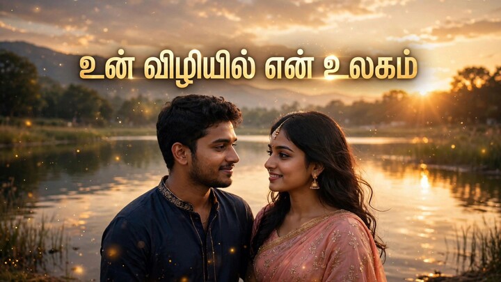 உன் விழியில் என் உலகம் ❤️ | Original Tamil AI Love Song | Cinematic Romantic Song